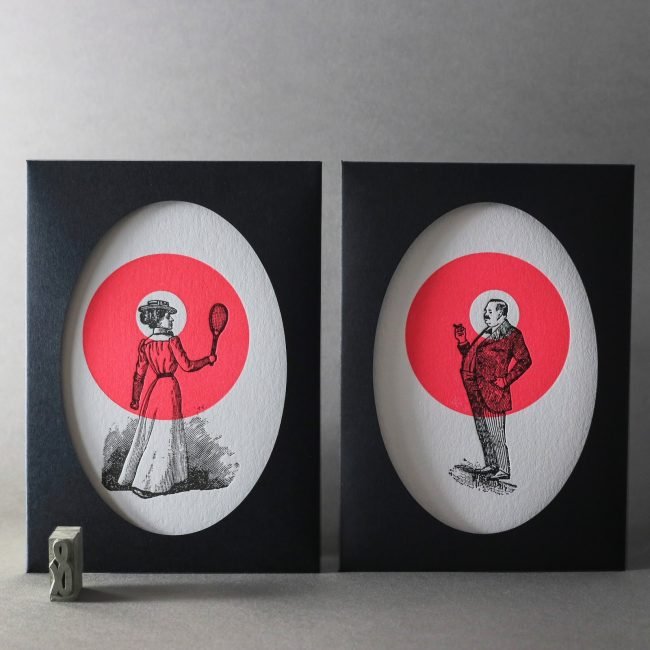 Monsieur / Madame – Letterpress